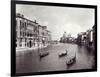 View of the Grand Canal with Gondolas-null-Framed Photographic Print