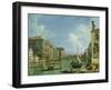 View of the Grand Canal-Canaletto-Framed Giclee Print