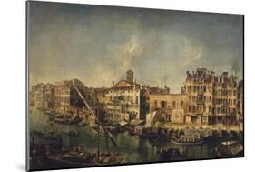 View of the Grand Canal-Michele Marieschi-Mounted Giclee Print