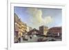 View of the Grand Canal-William James-Framed Art Print