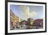 View of the Grand Canal-William James-Framed Art Print