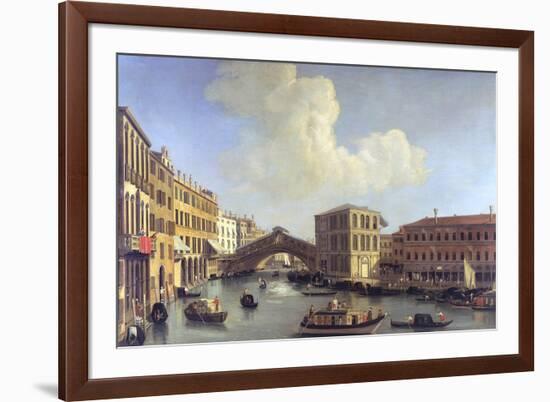 View of the Grand Canal-William James-Framed Premium Giclee Print