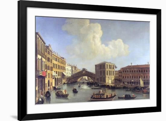 View of the Grand Canal-William James-Framed Premium Giclee Print