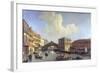 View of the Grand Canal-William James-Framed Art Print