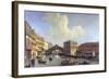 View of the Grand Canal-William James-Framed Art Print