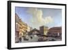 View of the Grand Canal-William James-Framed Art Print