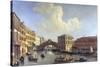 View of the Grand Canal-William James-Stretched Canvas