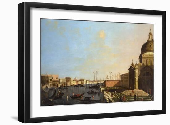 View of the Grand Canal-William James-Framed Art Print