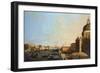 View of the Grand Canal-William James-Framed Art Print