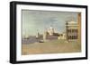 View of the Grand Canal-Jean-Baptiste-Camille Corot-Framed Giclee Print