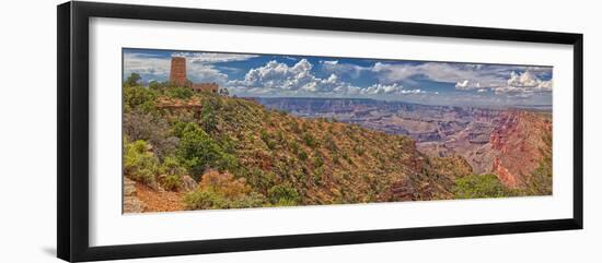 View of the Grand Canyon east of the historic Watch Tower, USA-Steven Love-Framed Photographic Print