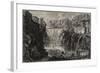 View of the Grand Cascade at Tivoli, 1766-Giovanni Battista Piranesi-Framed Giclee Print