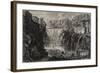 View of the Grand Cascade at Tivoli, 1766-Giovanni Battista Piranesi-Framed Giclee Print