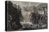 View of the Grand Cascade at Tivoli, 1766-Giovanni Battista Piranesi-Stretched Canvas