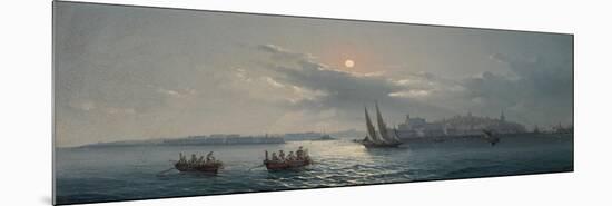 View of the Grand Harbour, Valletta, 1885-Giancinto Gianni-Mounted Premium Giclee Print