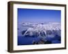 View of the Grand Massif and Ski Resort of Flaine, Aguile Du Midi, Chamonix, French Alps, France-Tom Teegan-Framed Photographic Print