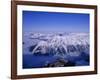 View of the Grand Massif and Ski Resort of Flaine, Aguile Du Midi, Chamonix, French Alps, France-Tom Teegan-Framed Photographic Print