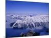 View of the Grand Massif and Ski Resort of Flaine, Aguile Du Midi, Chamonix, French Alps, France-Tom Teegan-Mounted Photographic Print