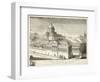 View of the Grand Oranienbaum Palace-Mikhail Ivanovich Makhaev-Framed Giclee Print