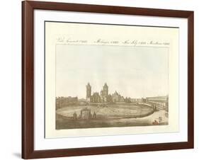 View of the Grand Plaza of Mexico-City in America-null-Framed Giclee Print