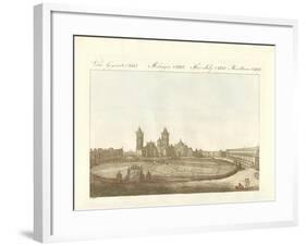 View of the Grand Plaza of Mexico-City in America-null-Framed Giclee Print