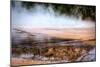 View of the Grand Prismatic Spring-Philip Bird-Mounted Photographic Print