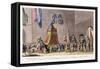 View of the Grand Procession of the Sacred Camel Through the Streets of Cairo-Cooper Willyams-Framed Stretched Canvas