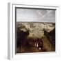 View of the Grand Trianon from the Avenue-Pierre-Denis Martin II-Framed Giclee Print