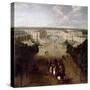 View of the Grand Trianon from the Avenue-Pierre-Denis Martin II-Stretched Canvas