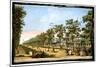 'View of the Grand Walk etc in Vauxhall Gardens taken from the Entrance', London, c1760-Edward Rooker-Mounted Giclee Print
