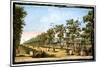 'View of the Grand Walk etc in Vauxhall Gardens taken from the Entrance', London, c1760-Edward Rooker-Mounted Giclee Print