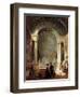 View of the Grande Galerie of the Louvre, 1841-Patrick Allan-fraser-Framed Giclee Print