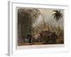 View of the Great Dagon Pagoda and Adjacent Scenery Taken on the Eastern Road from Rangoon-Joseph Moore-Framed Giclee Print