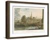 View of the Great Dagon Pagoda at Rangoon from the West, Engraved by Henry Pyall (1795-1833)…-Joseph Moore-Framed Giclee Print