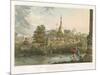 View of the Great Dagon Pagoda at Rangoon from the West, Engraved by Henry Pyall (1795-1833)…-Joseph Moore-Mounted Giclee Print