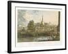 View of the Great Dagon Pagoda at Rangoon from the West, Engraved by Henry Pyall (1795-1833)…-Joseph Moore-Framed Giclee Print