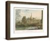 View of the Great Dagon Pagoda at Rangoon from the West, Engraved by Henry Pyall (1795-1833)…-Joseph Moore-Framed Giclee Print