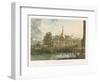 View of the Great Dagon Pagoda at Rangoon from the West, Engraved by Henry Pyall (1795-1833)…-Joseph Moore-Framed Giclee Print