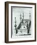 View of the Great Mosque at Medina before the Desecration of the Tombs by the Wahhabi Sect, from…-null-Framed Giclee Print