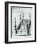 View of the Great Mosque at Medina before the Desecration of the Tombs by the Wahhabi Sect, from…-null-Framed Giclee Print