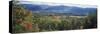 View of the Great Smoky Mountains, Cades Cove, Tennessee, USA-Walter Bibikow-Stretched Canvas