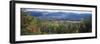 View of the Great Smoky Mountains, Cades Cove, Tennessee, USA-Walter Bibikow-Framed Premium Photographic Print