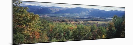 View of the Great Smoky Mountains, Cades Cove, Tennessee, USA-Walter Bibikow-Mounted Premium Photographic Print