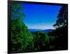 View of the Great Smoky Mountains National Park from Newfound Gap Road, Tennessee and North Caro...-null-Framed Photographic Print