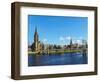 View of the Greig Street Bridge and the Free North Church, Inverness, Highlands, Scotland, United K-Karol Kozlowski-Framed Photographic Print