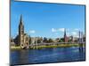 View of the Greig Street Bridge and the Free North Church, Inverness, Highlands, Scotland, United K-Karol Kozlowski-Mounted Photographic Print