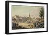 View of the Grimma Suburb, Leipzig, 1813-John Augustus Atkinson-Framed Giclee Print