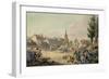 View of the Grimma Suburb, Leipzig, 1813-John Augustus Atkinson-Framed Giclee Print