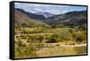 View of the Guayabo Valley Where the Coco River Opens Out Below the Famous Somoto Canyon-Rob Francis-Framed Stretched Canvas