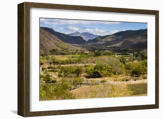 View of the Guayabo Valley Where the Coco River Opens Out Below the Famous Somoto Canyon-Rob Francis-Framed Photographic Print